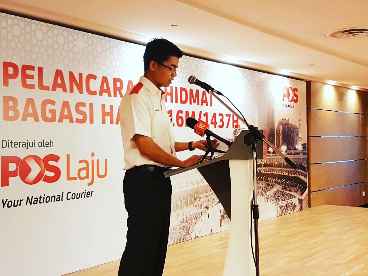 Pos - Pos Malaysia akan mengenakan caj (Saudi Arabia Riyal) SAR14.00 ...
