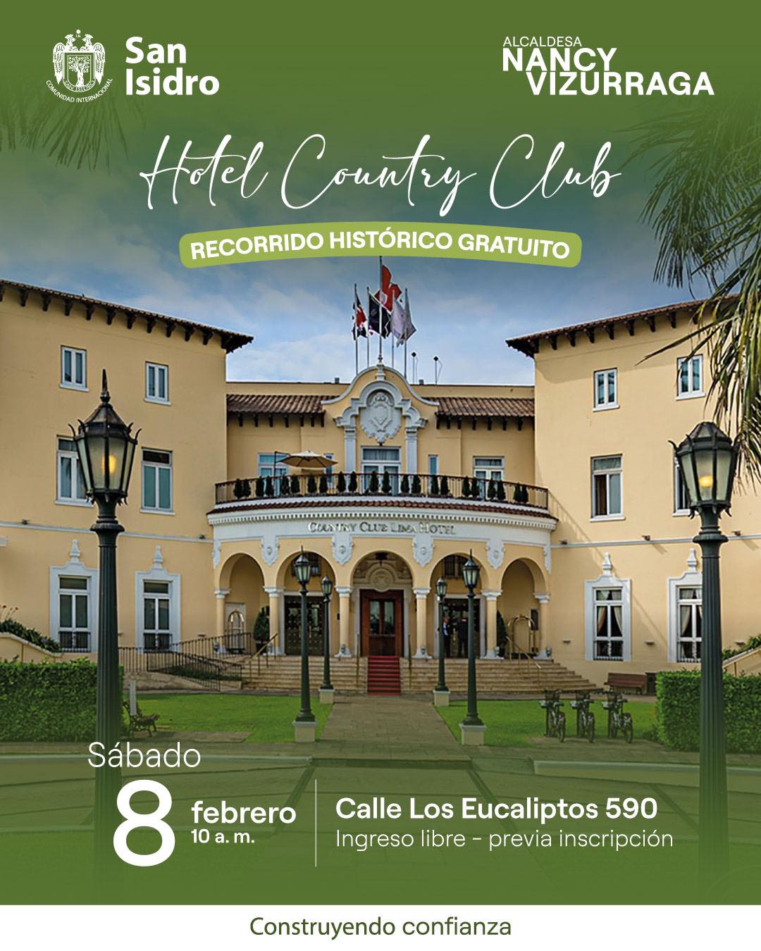 Municipalidad de San Isidro - 🏛 Visita al Country Club Celebra su ...
