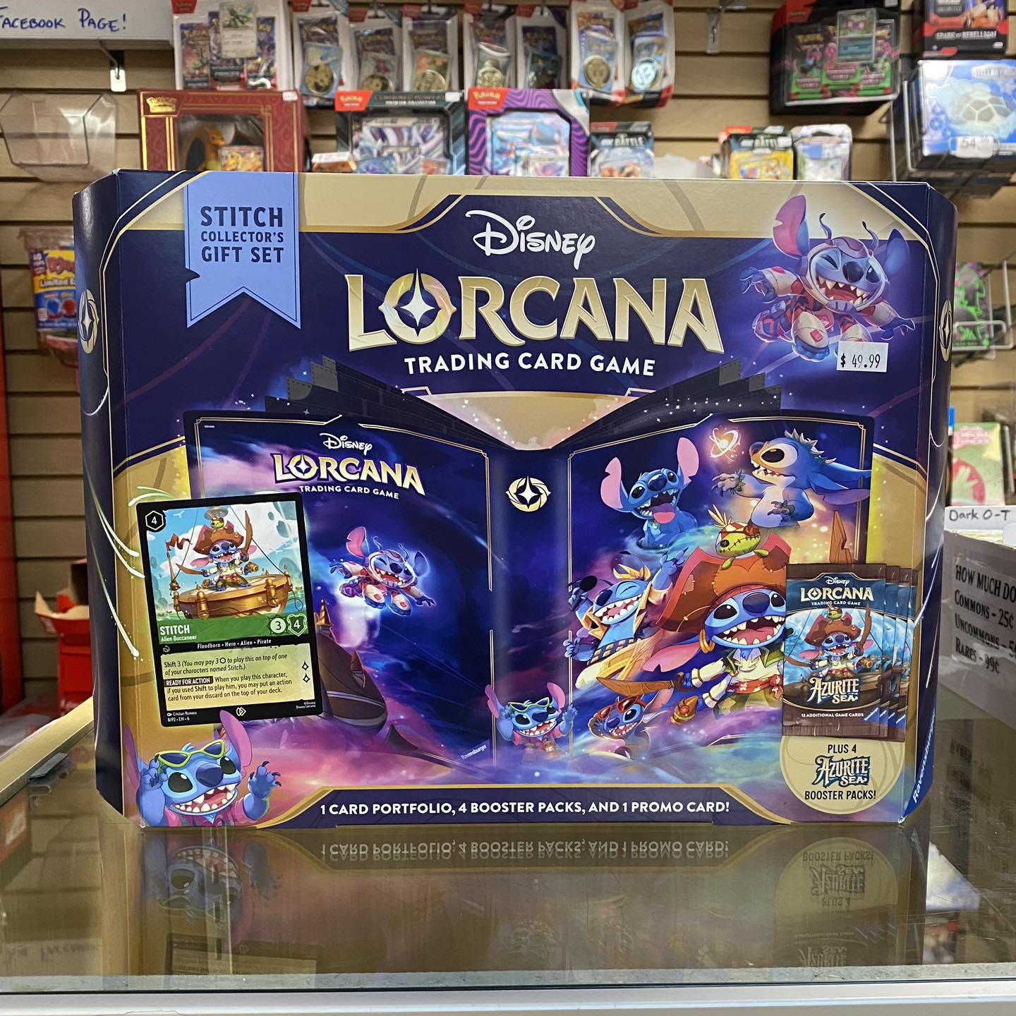 This Lorcana Stitch Collector's Gift Set is perfect for the Disney