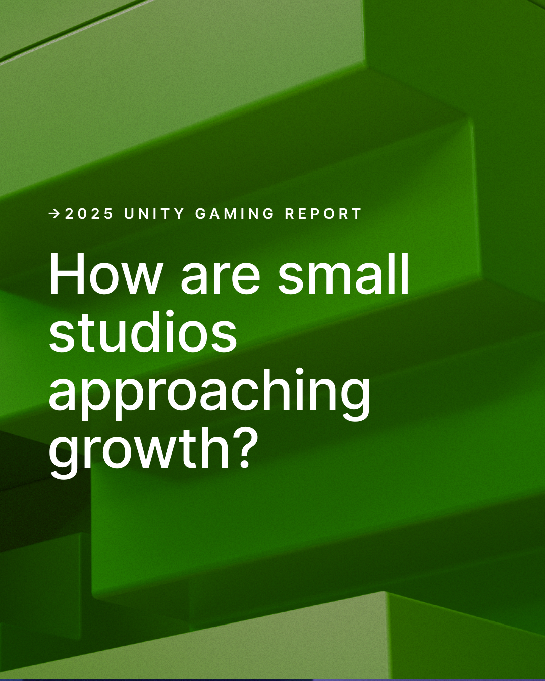 Unity - We asked game studios to share how they’re... | Facebook