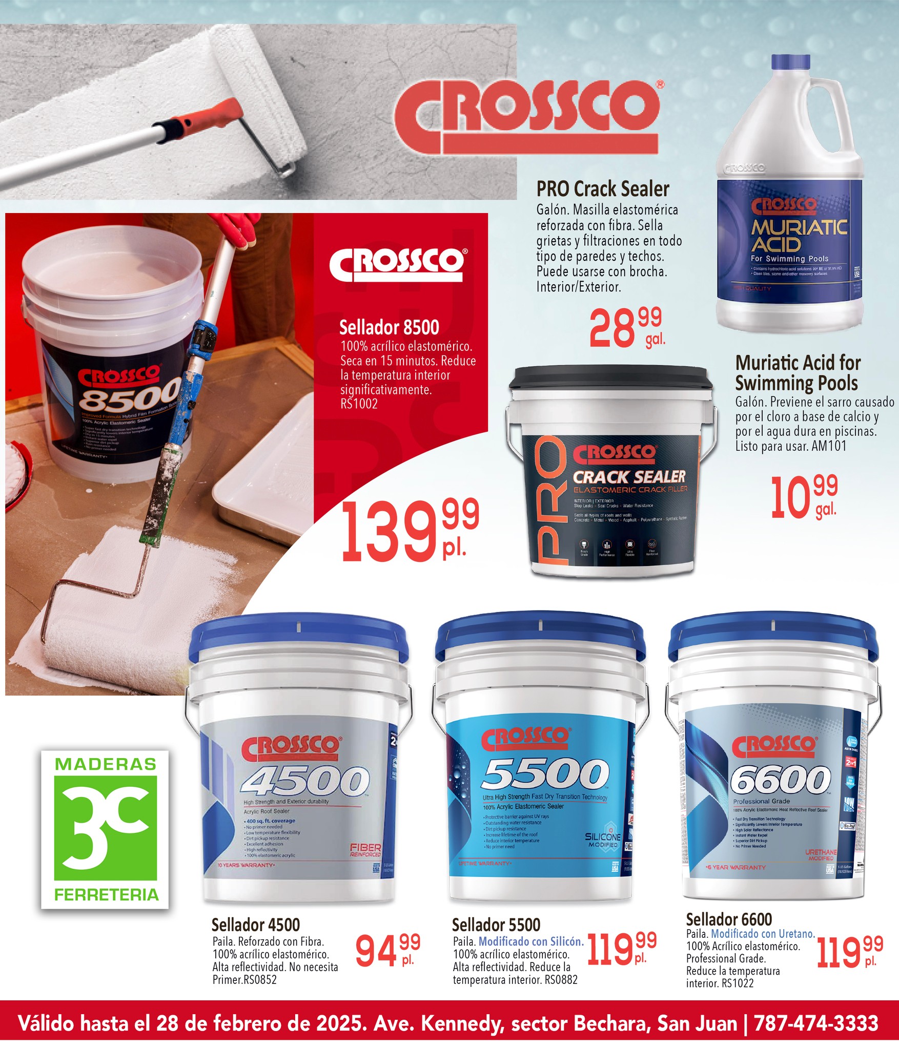 Ferretería - Protege, repara y limpia con Crossco 🛠 Selladores y Crack ...