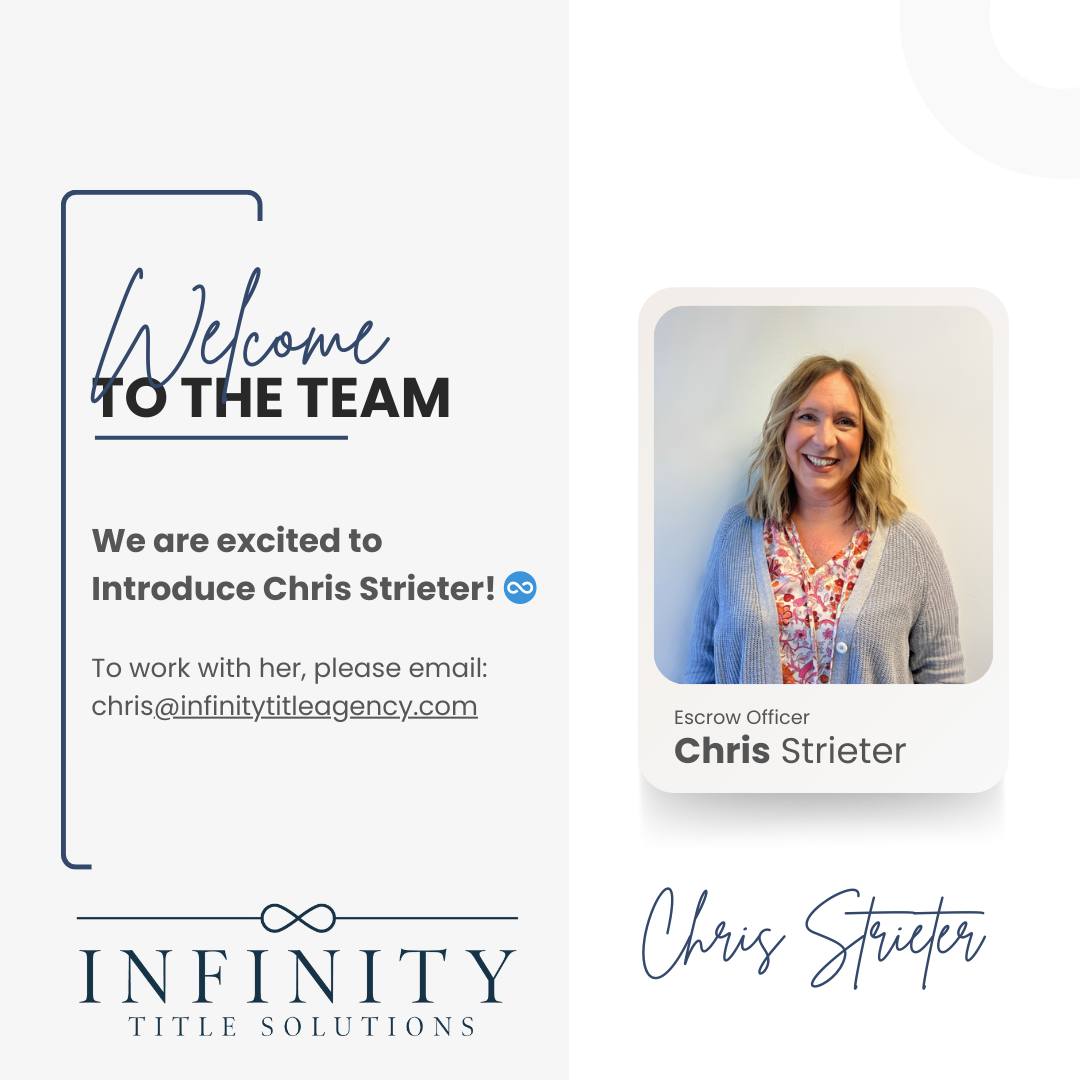 We are so excited to give a warm... - Infinity Title Agency | Facebook