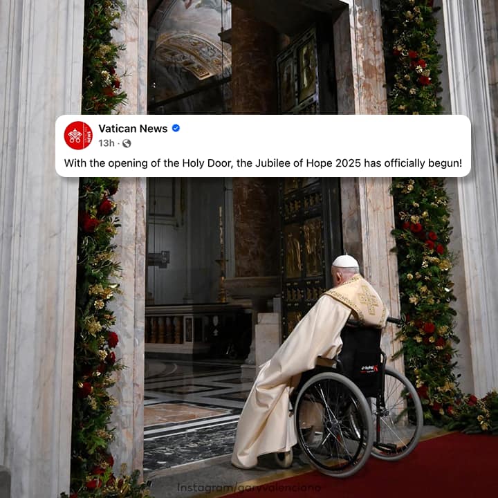 News5 - THE JUBILEE OF HOPE 2025 HAS OFFICIALLY BEGUN... | Facebook