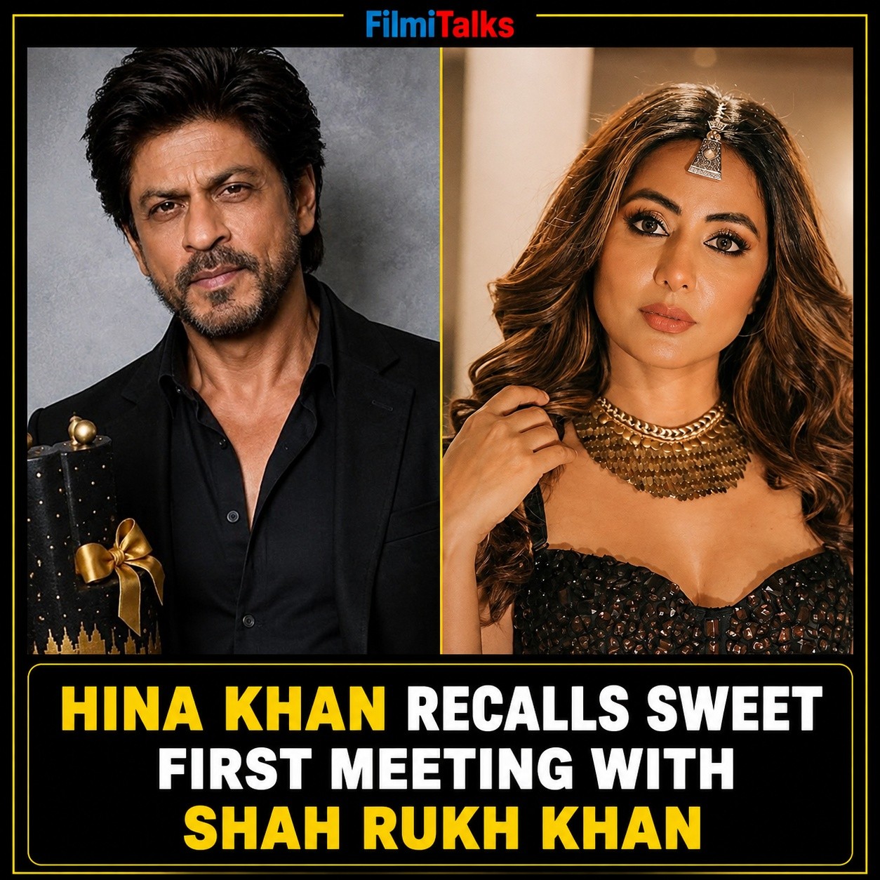 Hina Khan recently recalled a sweet first meeting with Shah Rukh