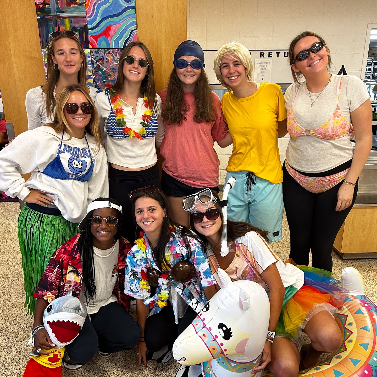 beach theme dress up days When “BEACH DAY” hits during Spirit Week! 😎 Open-back maxi dress Blue