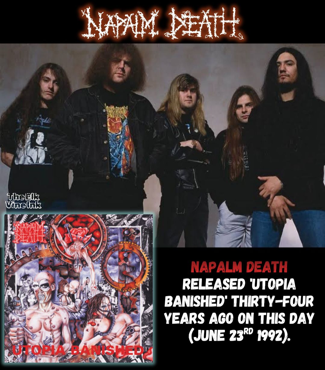 Napalm Death ナパームデス EARACHE イアーエイク XL Napalm Death