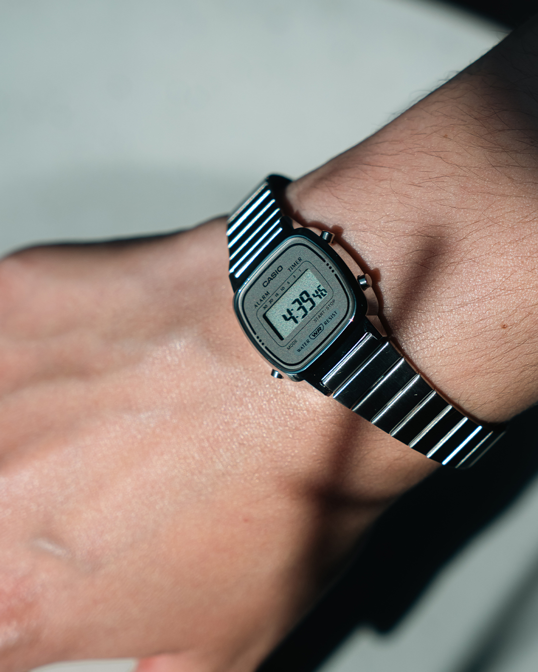 CASIO - Accessorise your look with the A1000MA-7EF The silver
