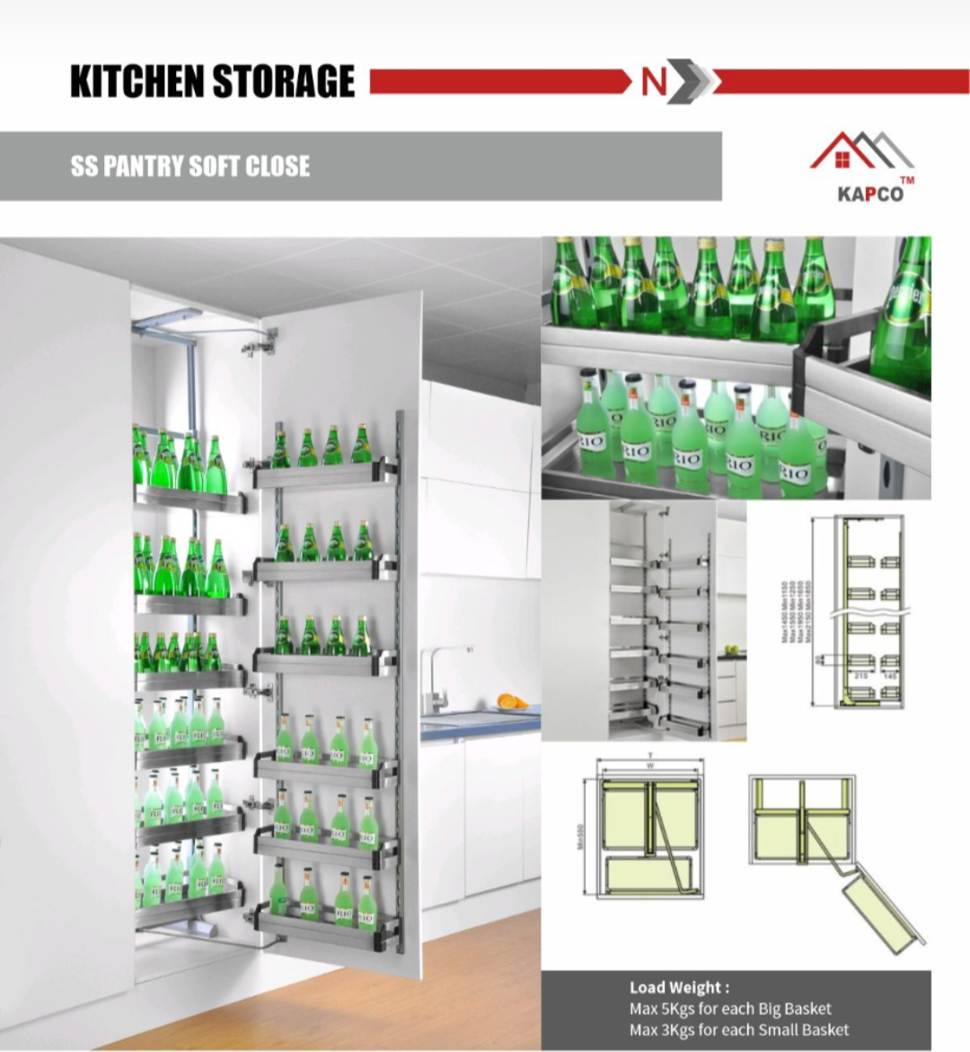 KAPCO Modular Kitchen Hardware