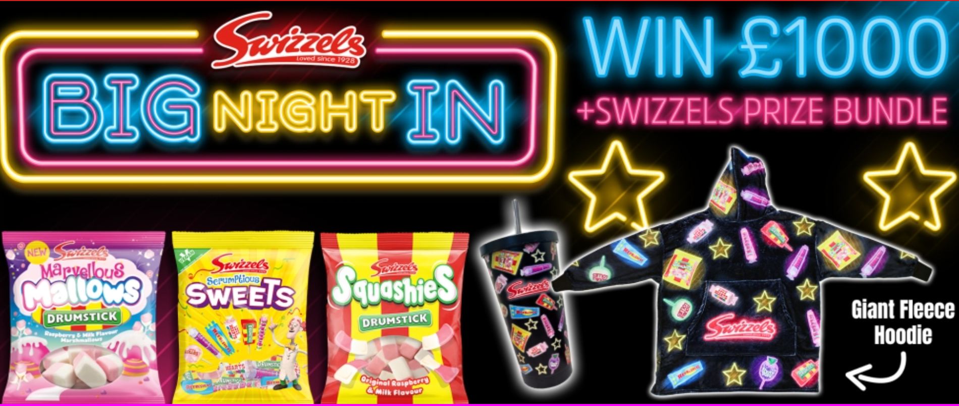MagicFreebiesUK - #Win £1,000 & a Swizzel’s Sweets & Merch Bundle Enter ...