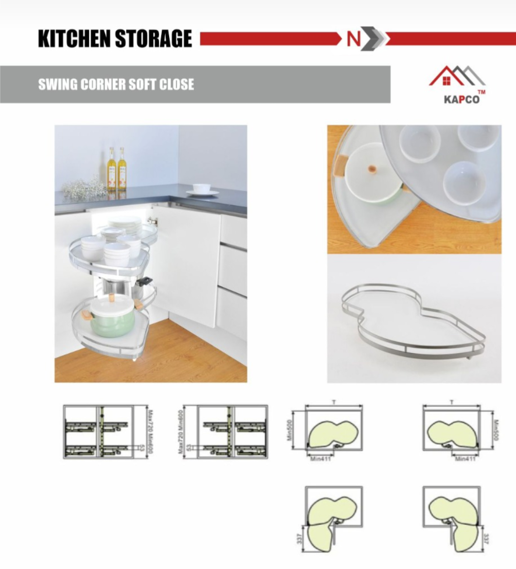 KAPCO Modular Kitchen Hardware