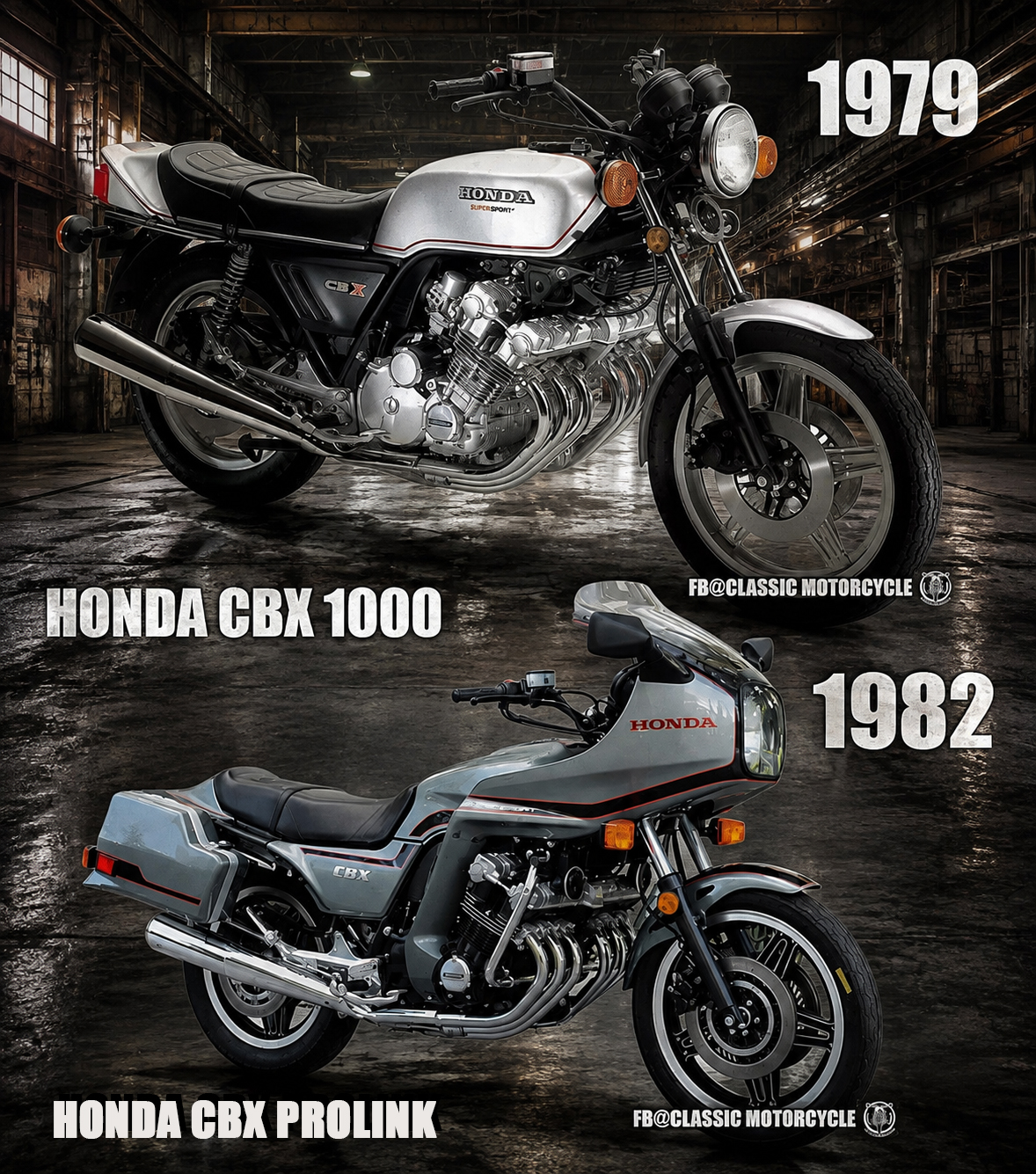 When you pit the faired 1981–1982 Honda CBX1000 against the mid
