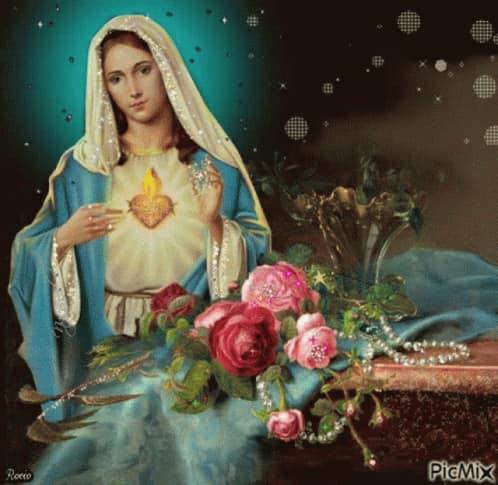 praying the rosary with Cassandra Kilpatrick