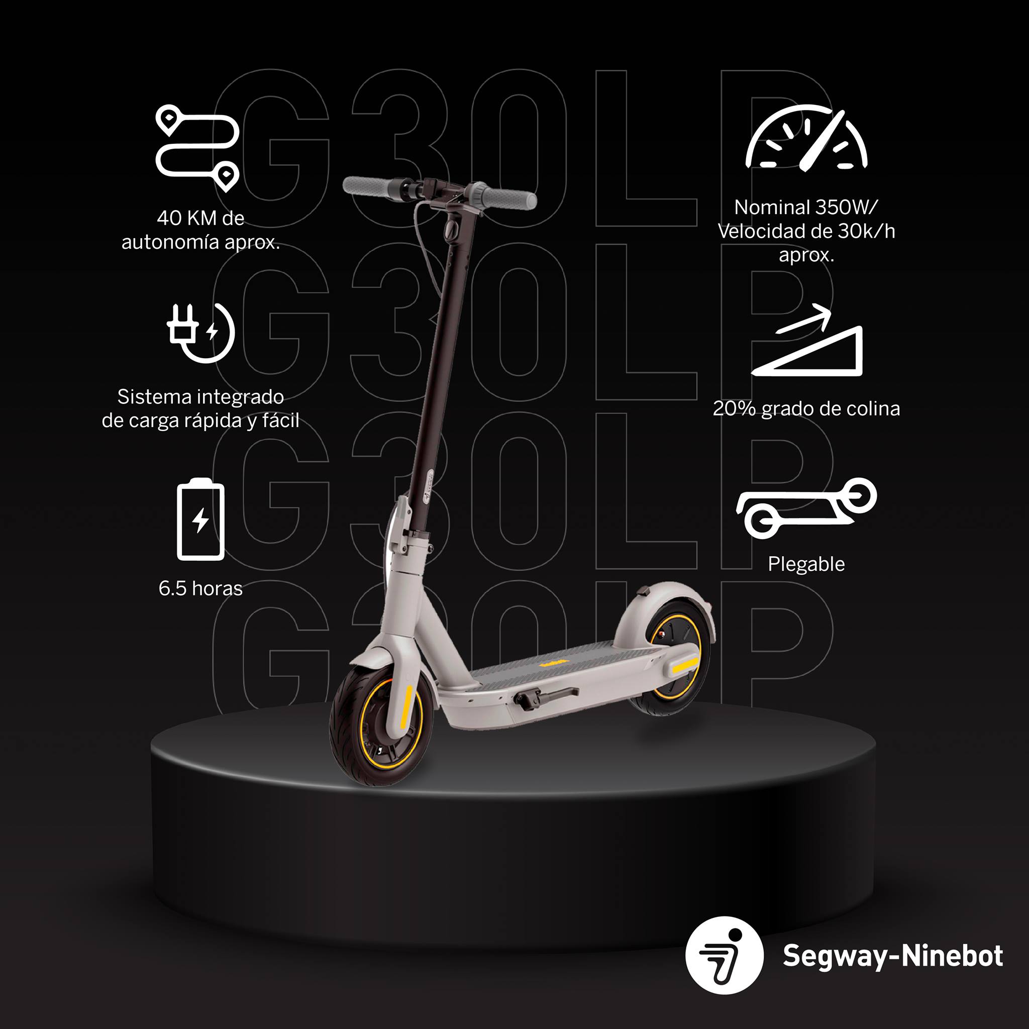 El KickScooter Ninebot Max G30LP by... - Segway-Ninebot Perú