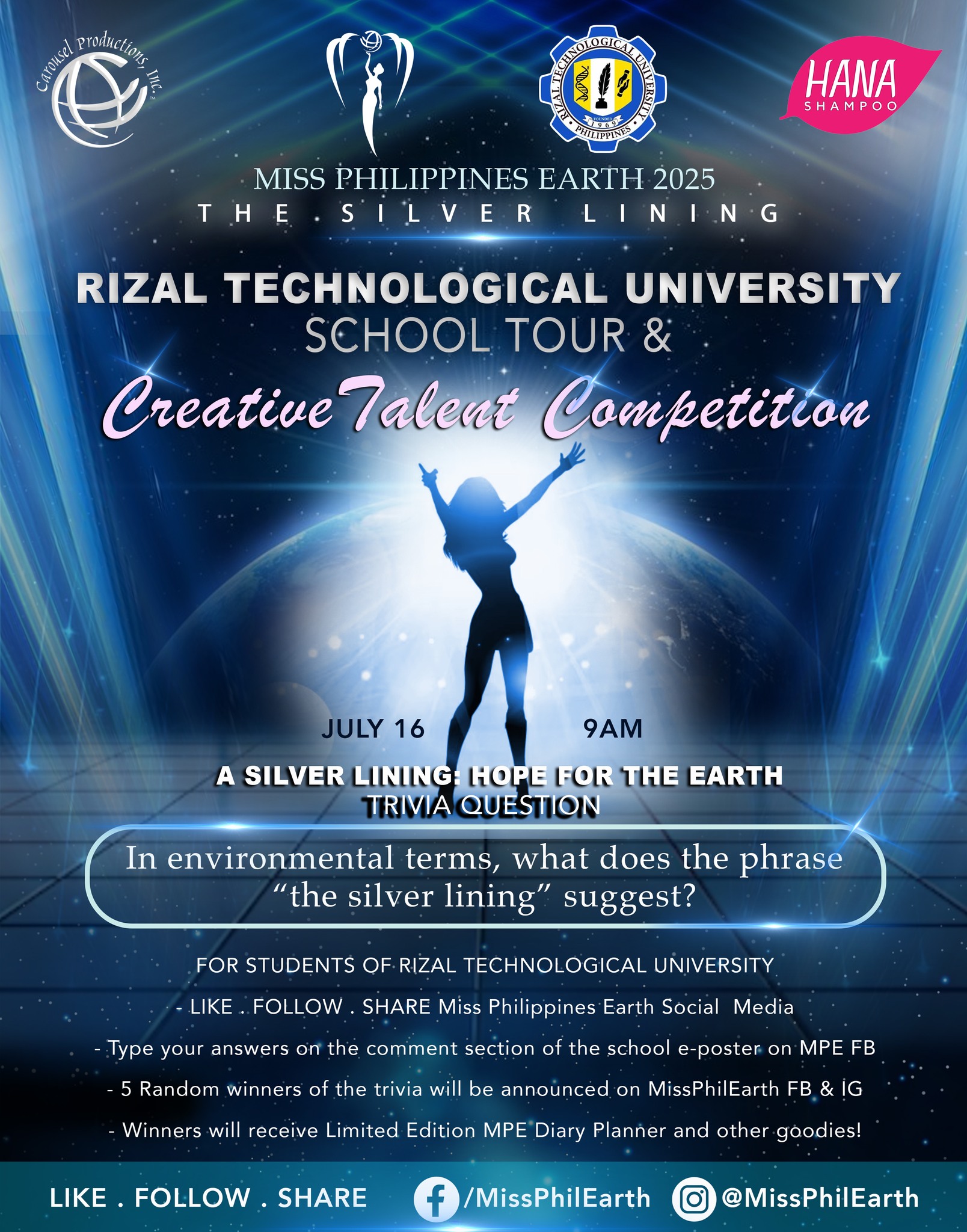 Miss - Get ready to tour RIZAL TECHNOLOGICAL UNIVERSITY with the Silver ...