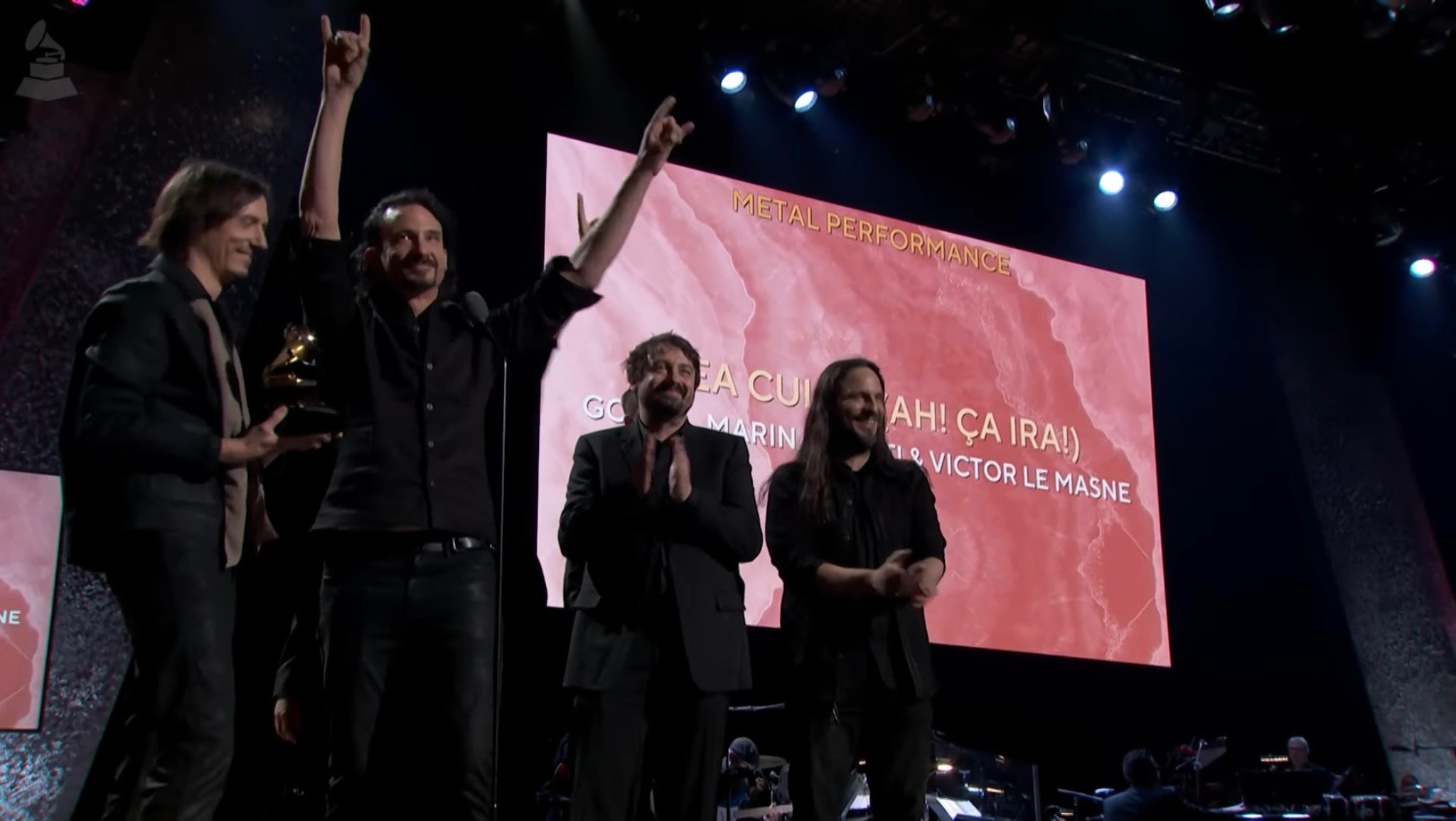 Congratulations to Gojira, winners of the 2025 Grammy Award for