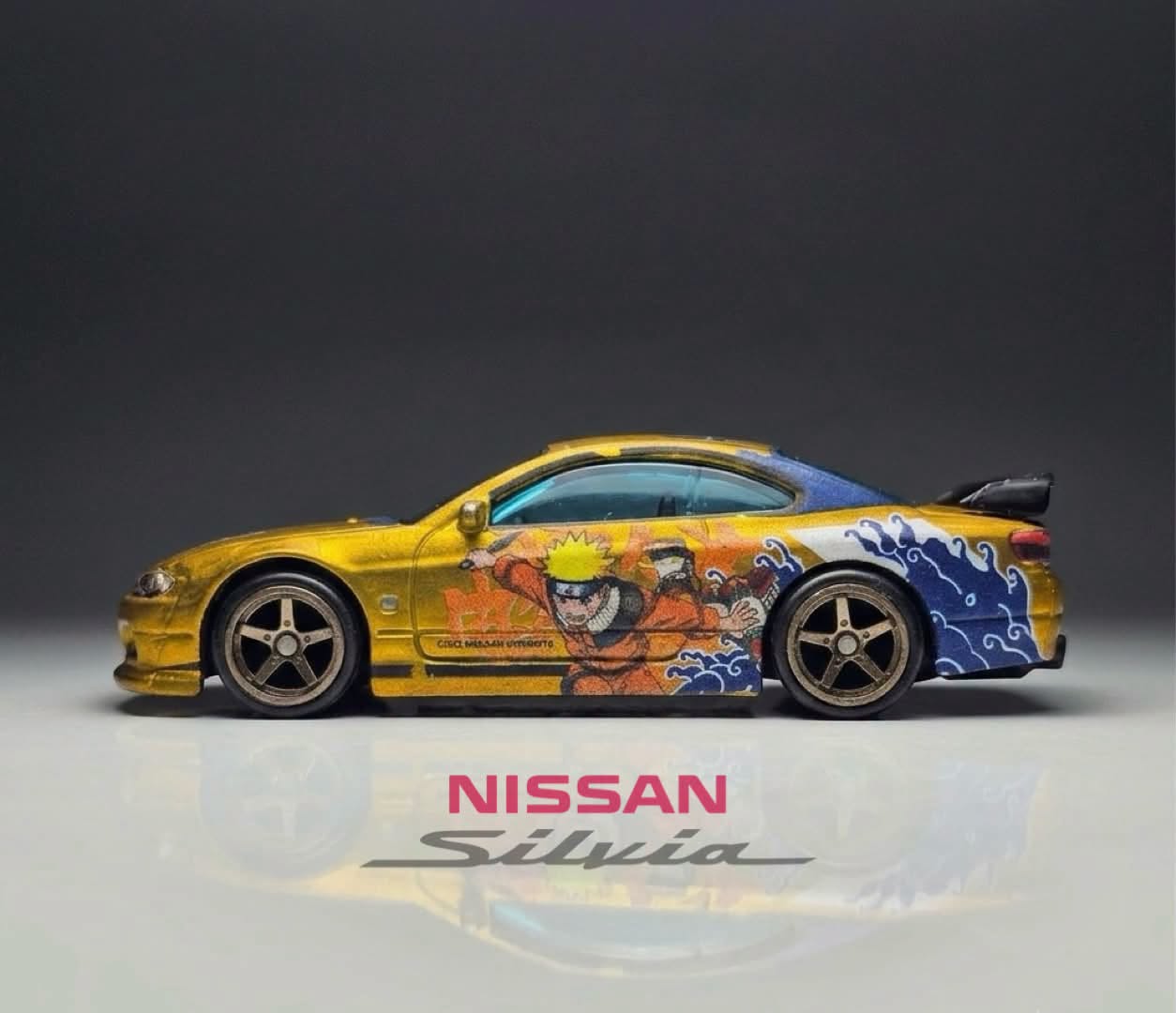 ホットウィール RLC 限定 NARUTO コラボ Nissan Silvia Lincoln's - 🔥🍥 Collectors ANIME x JDM RLC DROP ALERT