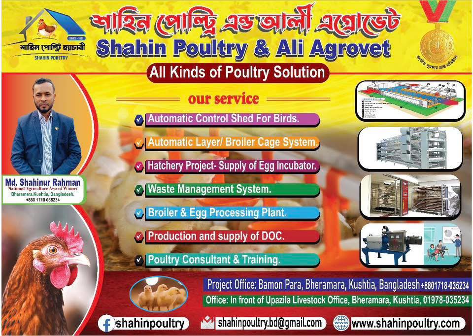 Shahin Poultry Hatchery | Kushtia