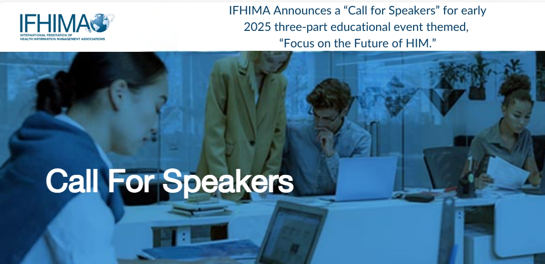 Health - IFHIMA is pleased to announce the Call for Speakers for their ...