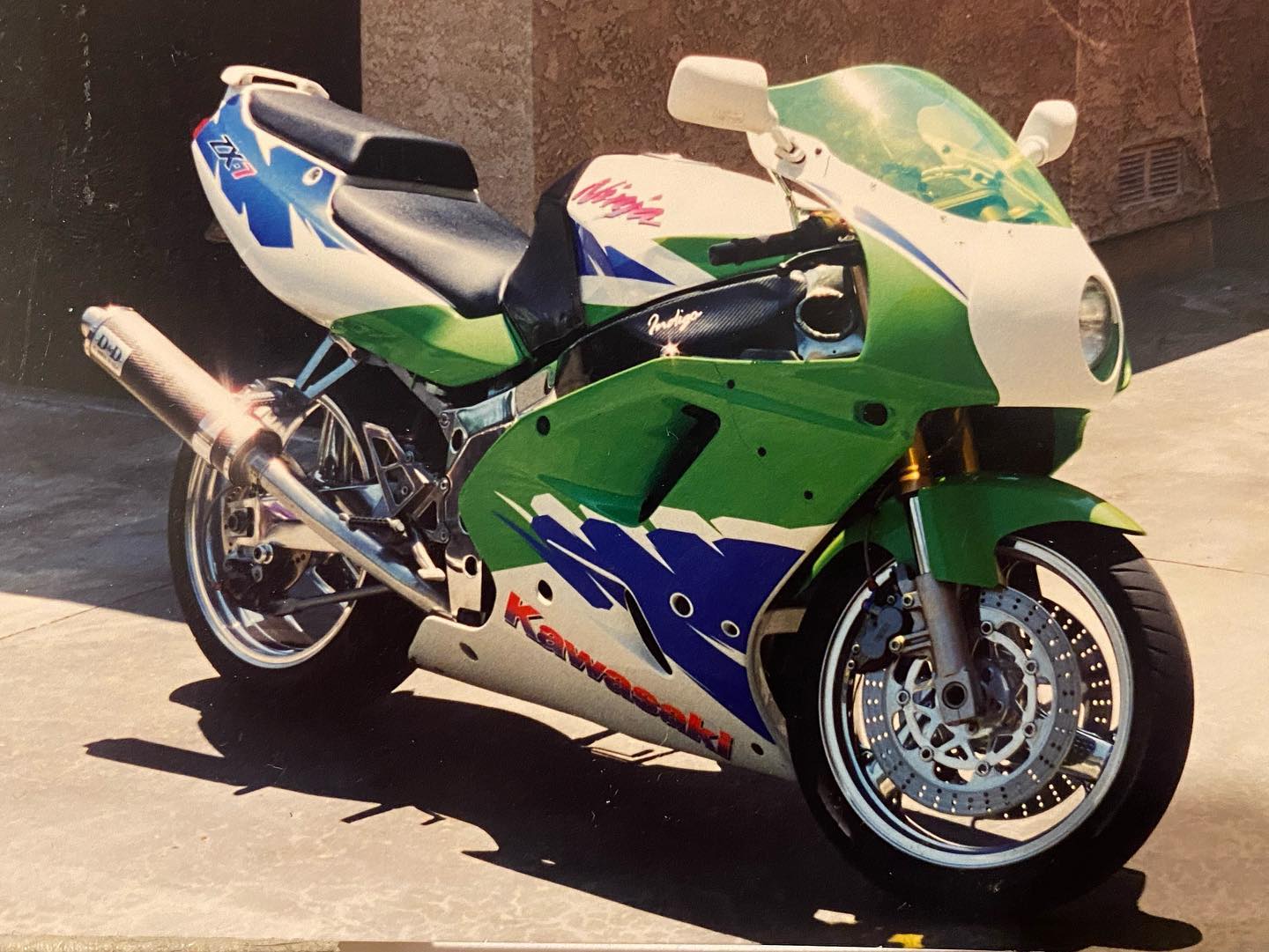 I posted a photo of one of my old ZX7's I built growing up and I