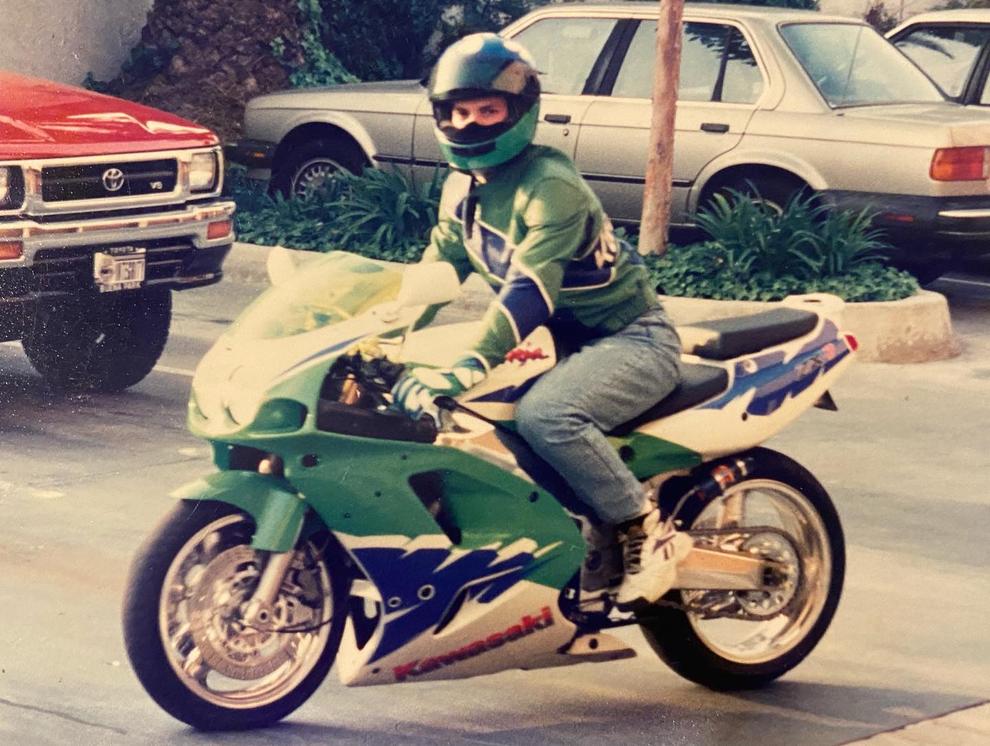 I posted a photo of one of my old ZX7's I built growing up and I