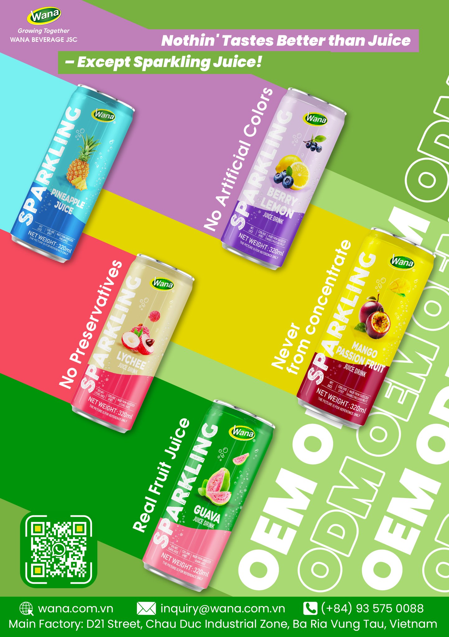 Juicy Jo fruit-flavored drinks ! Now available for exports from