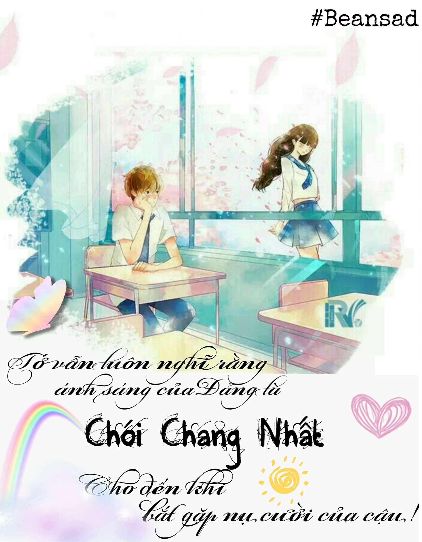 Bean Blog - Nụ cười của cậu còn chói chang hơn cả ánh sáng...