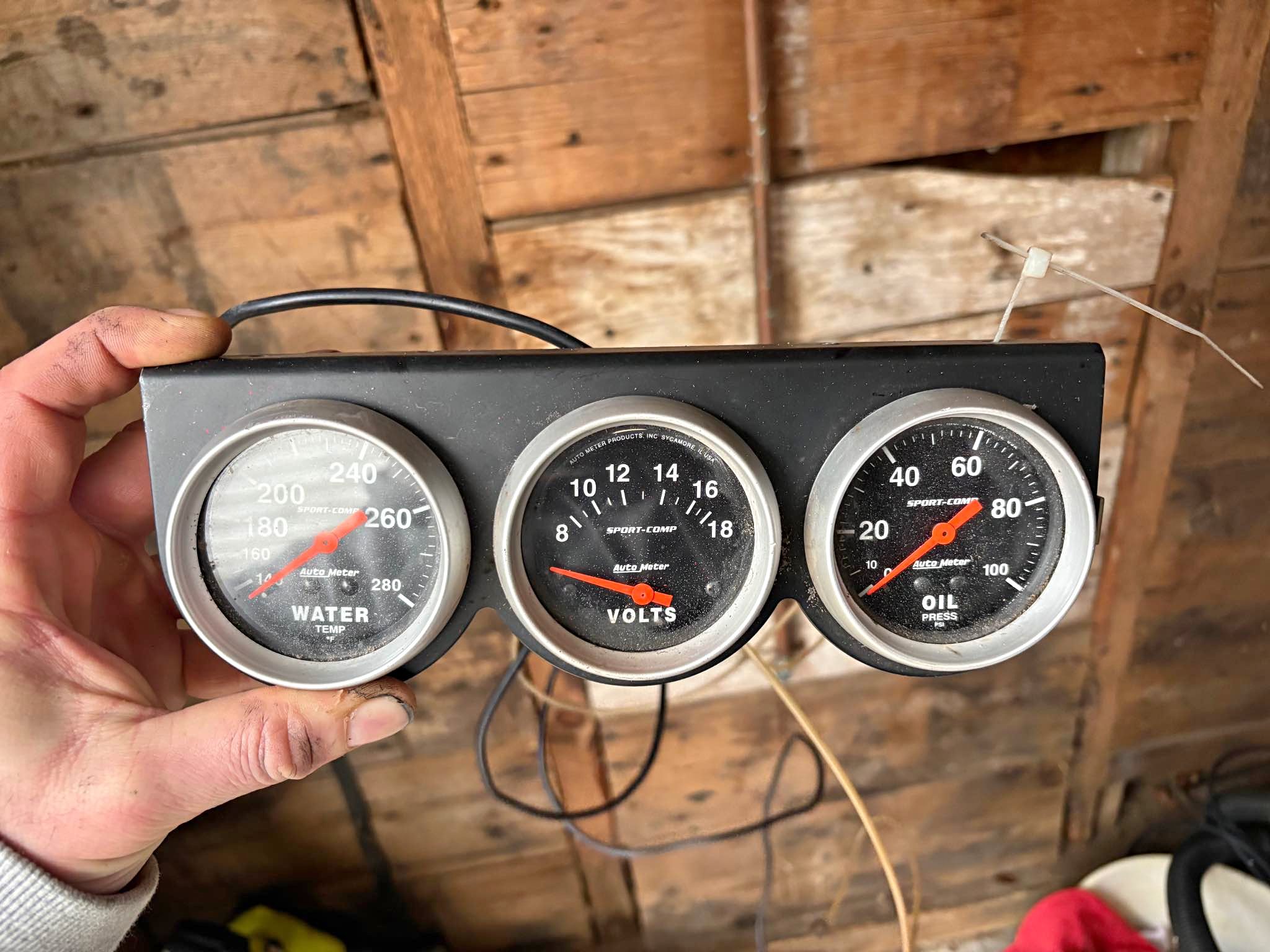 Pro comp auto meter 3 set - Measuring Tools & Sensors - Stafford ...