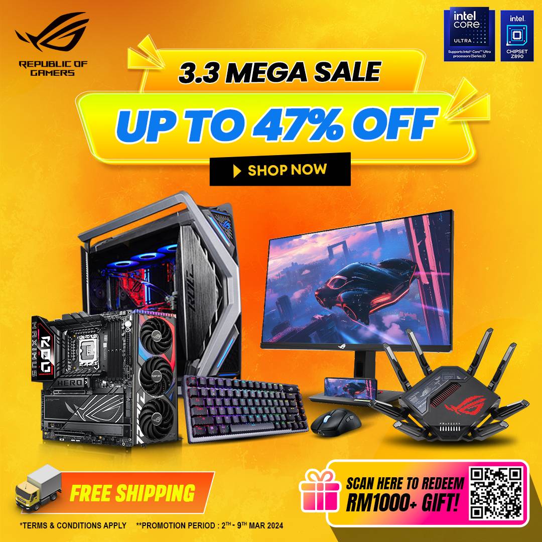 ASUS - Weekend vibes? Time for some shopping! 🛍 Our 3.3 Double Digit ...
