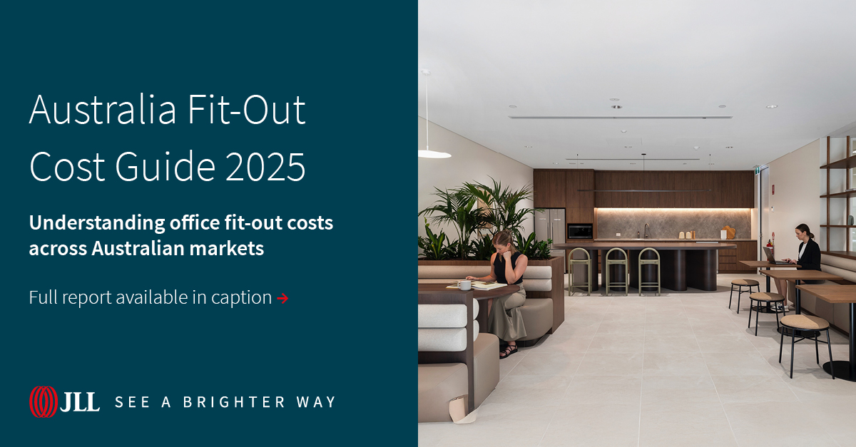 JLL - Our 2025 Australia Fit-Out Cost Guide is now... | Facebook