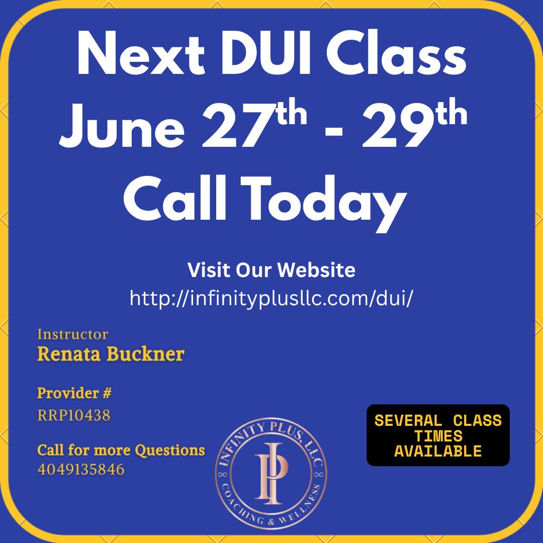 🚗 DUI School – Enroll Now! 🚦 Got a... - Infinity Plus, LLC | Facebook