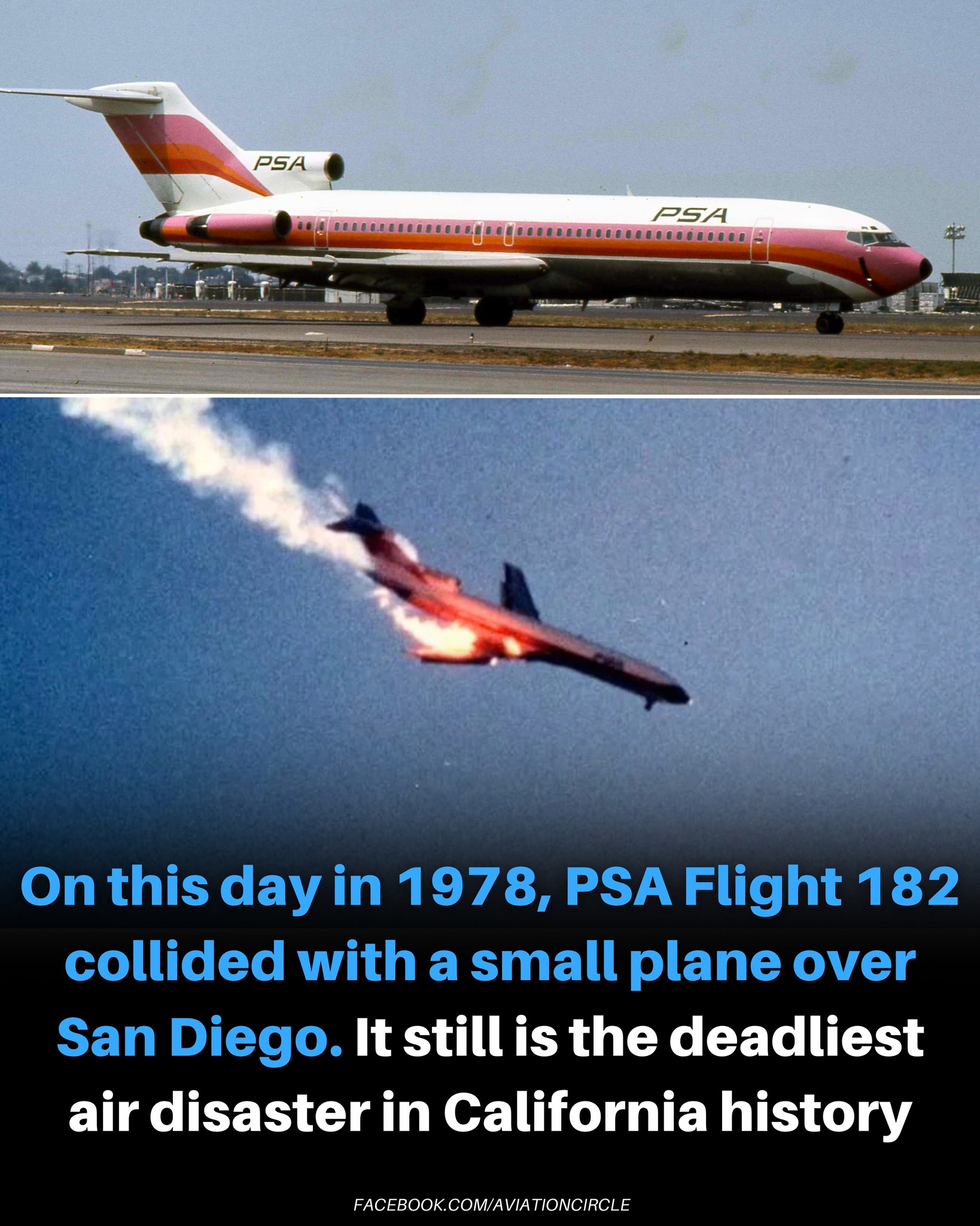 At 9:01 on a Monday morning, September 25, 1978, the sky over San