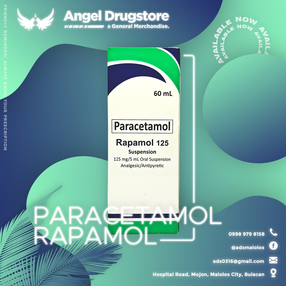 ️ PARACETAMOL RAPAMOL ️ 📍 Now... - Angel Drugstore Malolos | Facebook