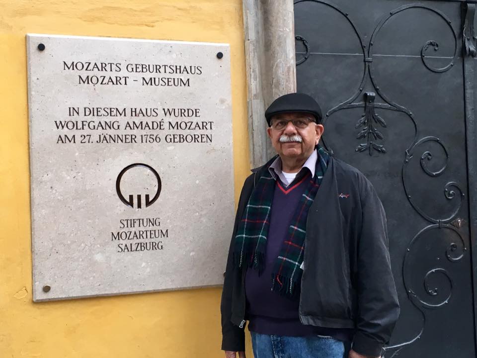 Arshad Mahmud At Birthplace Of Mozart Salzburg Facebook