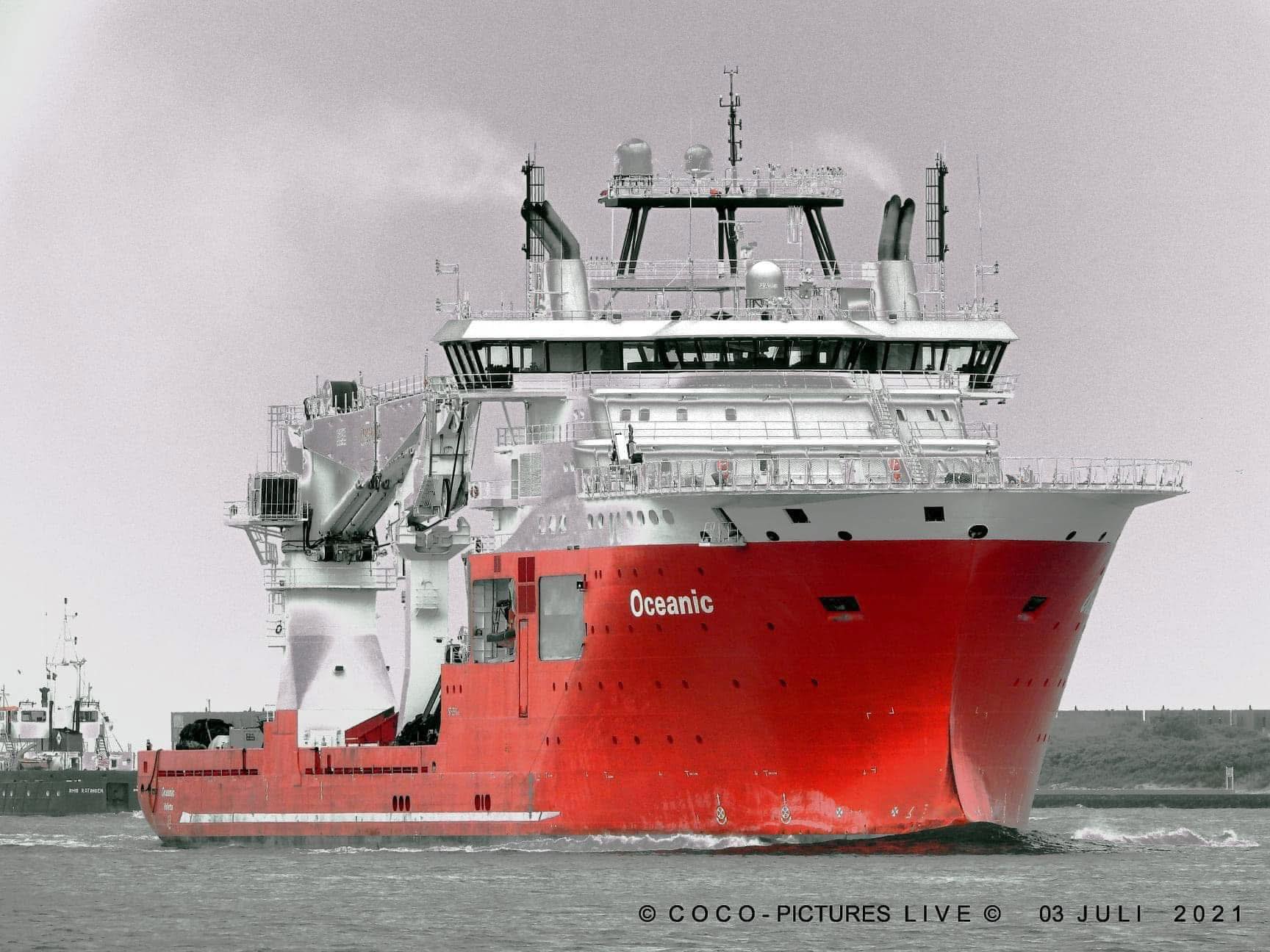 MaritimePhoto - “Oceanic” DP Class 2 offshore construction vessel (OCV ...
