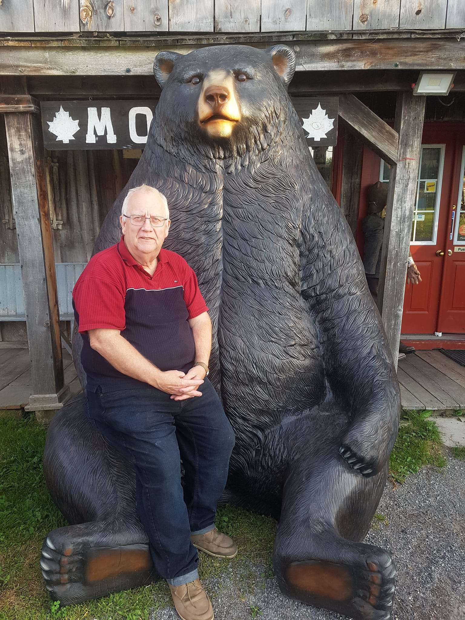 High - Our biggest Bear is now outside ready for your selfies. | Facebook