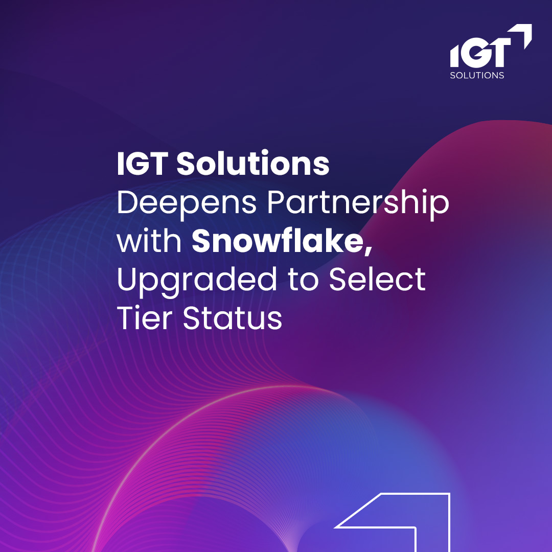 IGT - We are pleased to announce that we have deepened our partnership ...