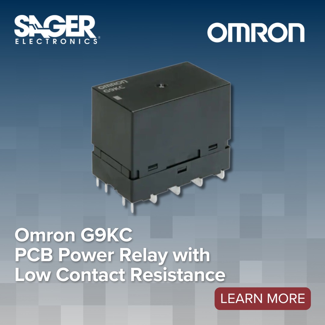 Sager - OMRON Corporation G9KC AC Multi-Pole #PCB power #relays feature ...