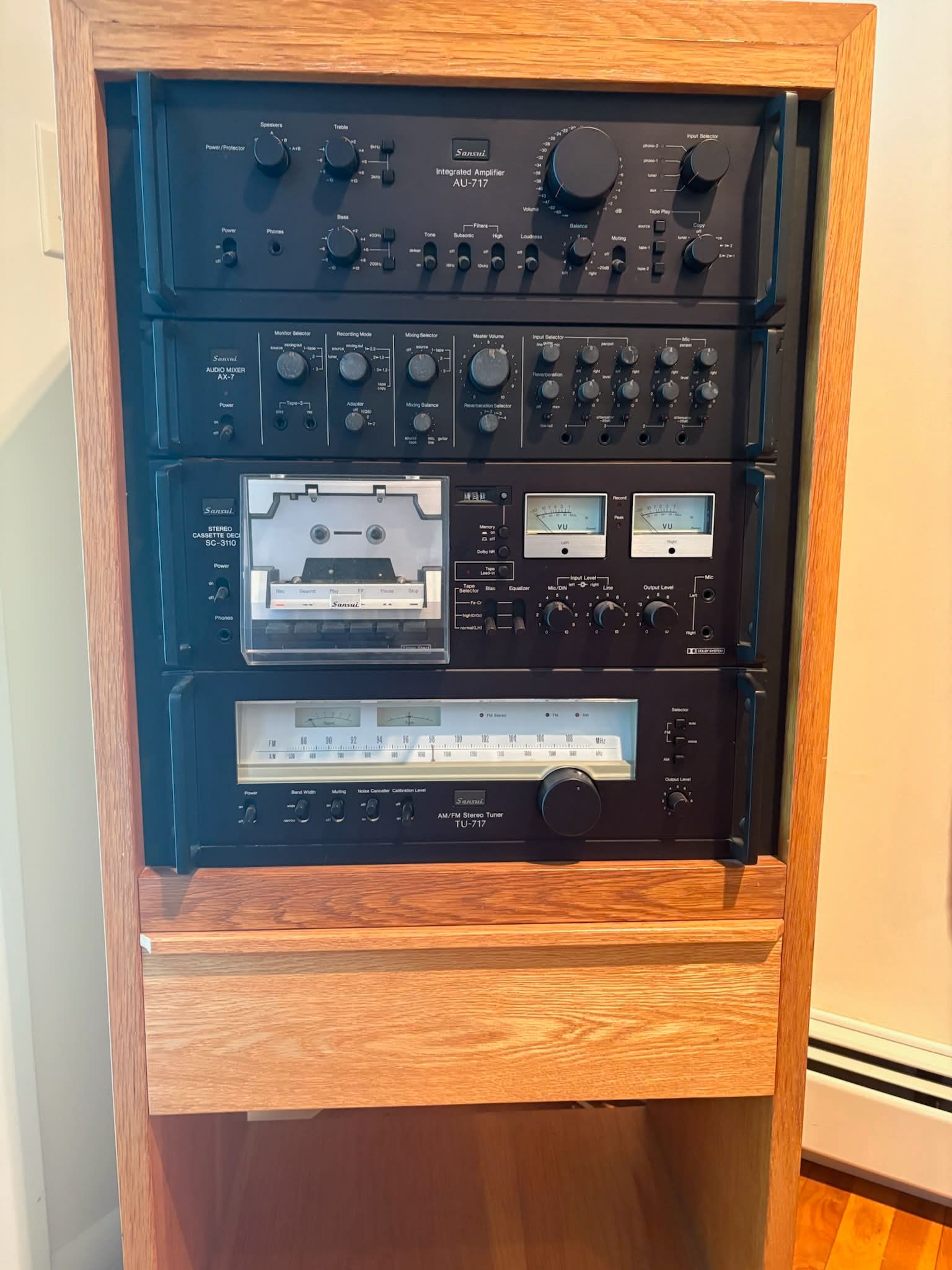Happy with the new Sansui SC-1110 acquisition