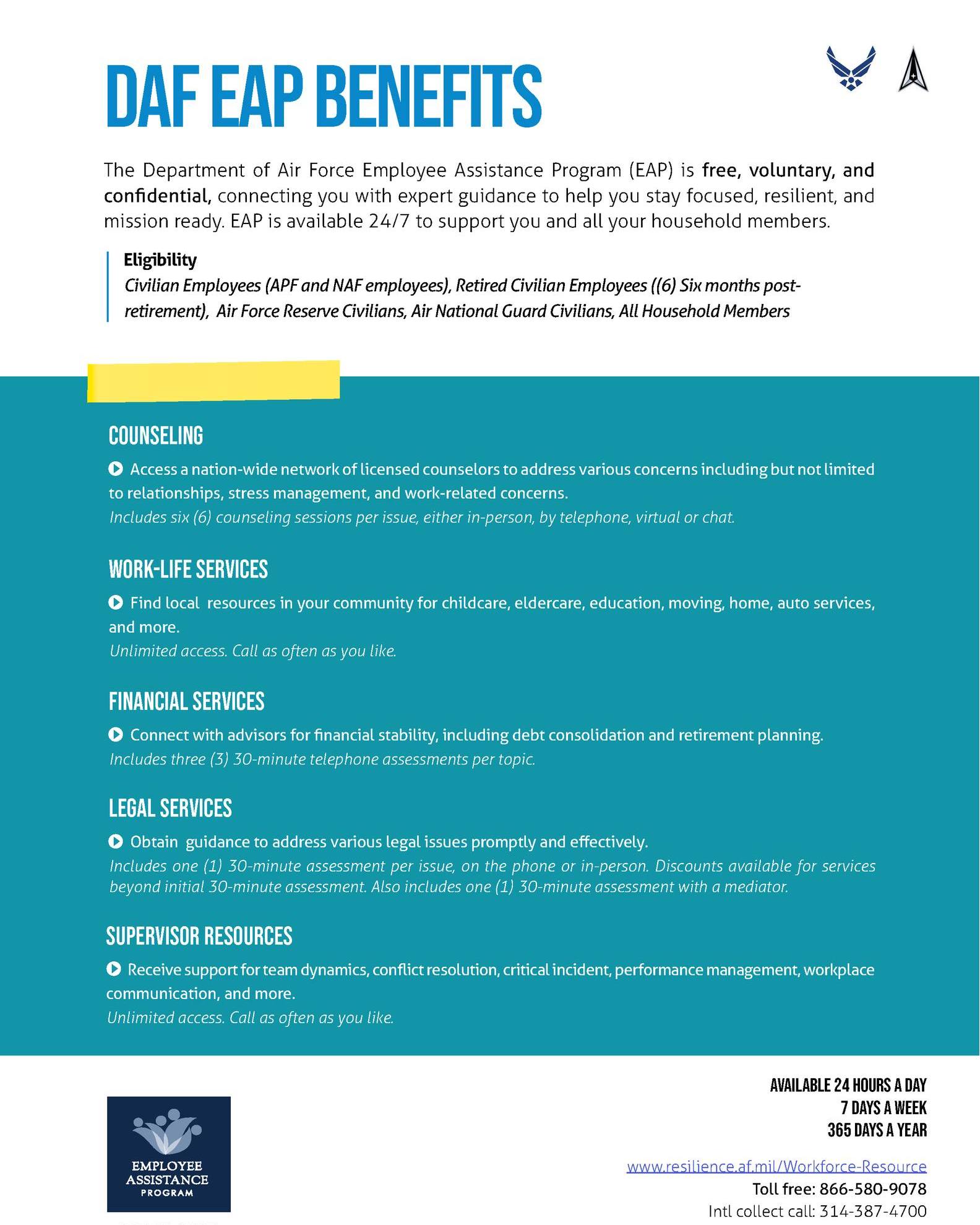 Air - Did you know the DAF Employee Assistance Program (EAP) is ...