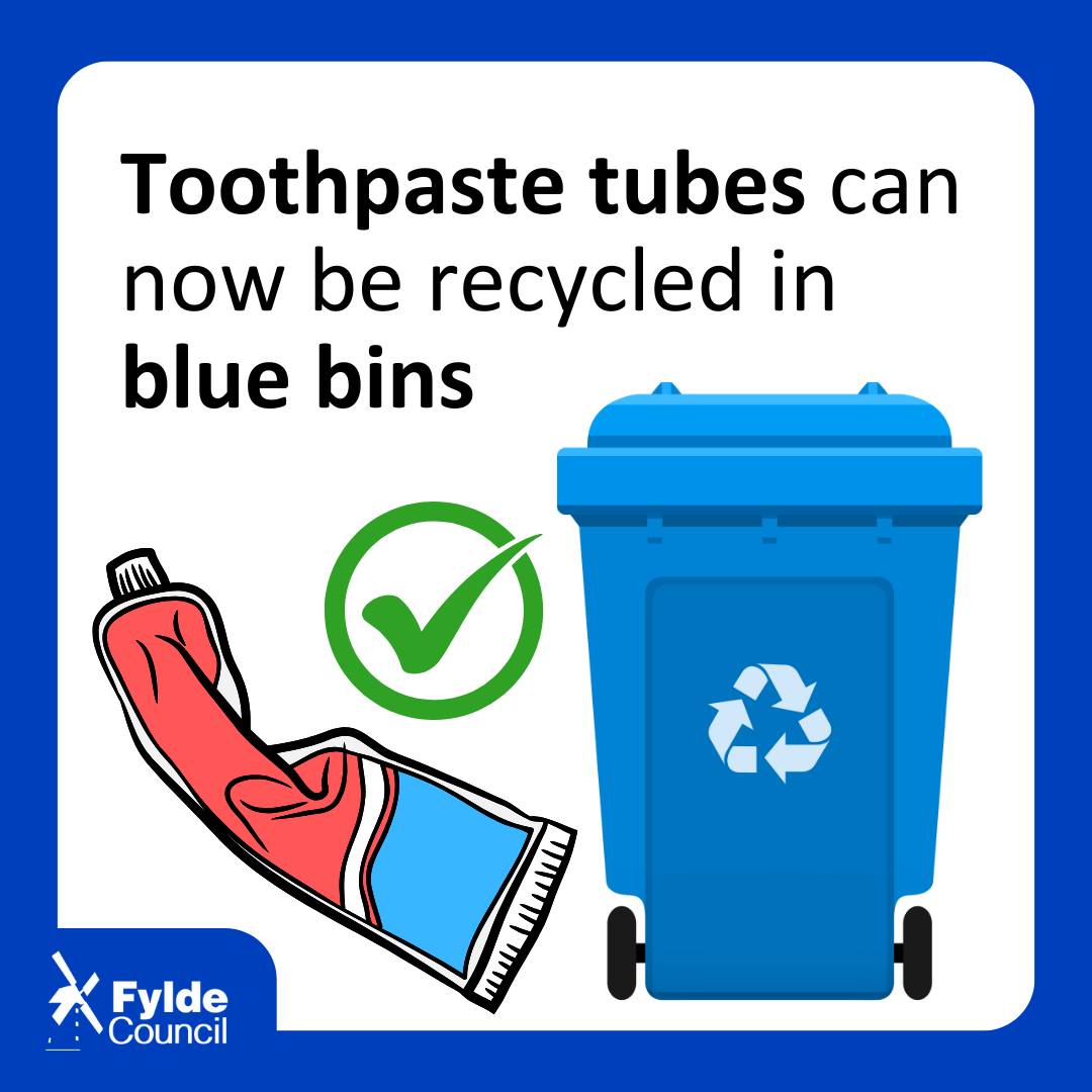 Fylde - ♻️ You can now recycle your empty toothpaste tubes! Simply ...