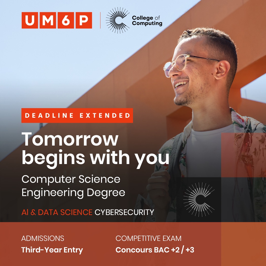 UM6P - [📣📅 DEADLINE EXTENDED: Concours BAC+2/BAC+3] The application ...