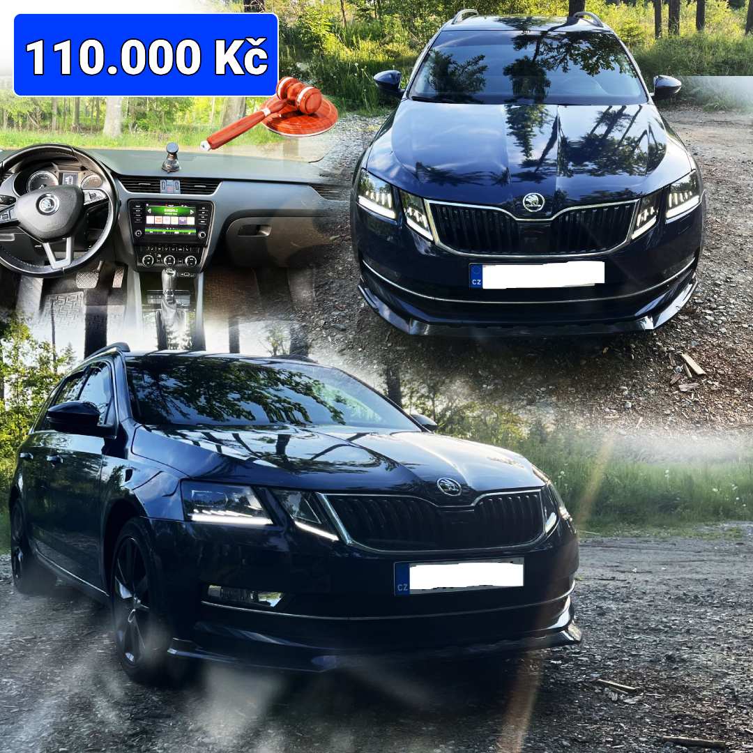 Dražby - Škoda Octavia Combi - 110.000 Kč ️ https://www.extrh.cz/do-3-7 ...