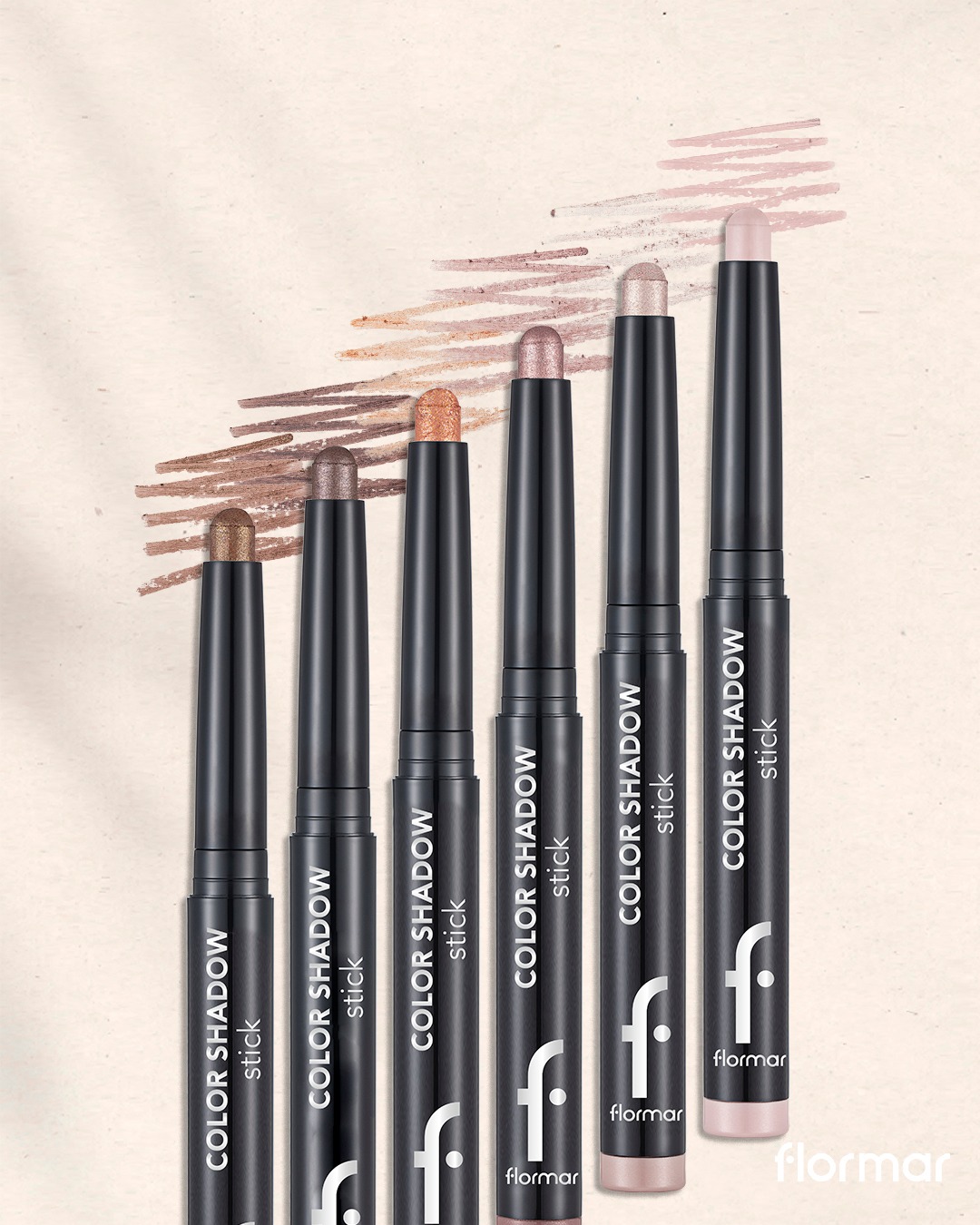 Stylo Ombre Parfait Flormar Color Shadow Perfect Lights - BEIGE - Neuf Sous Blister - 1,64g - PAO 6M
