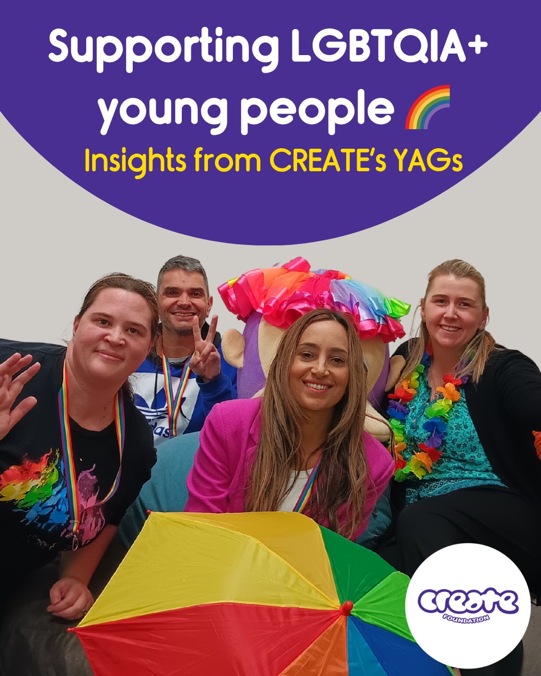 In honour of Pride Month, we're... - Create Foundation | Facebook