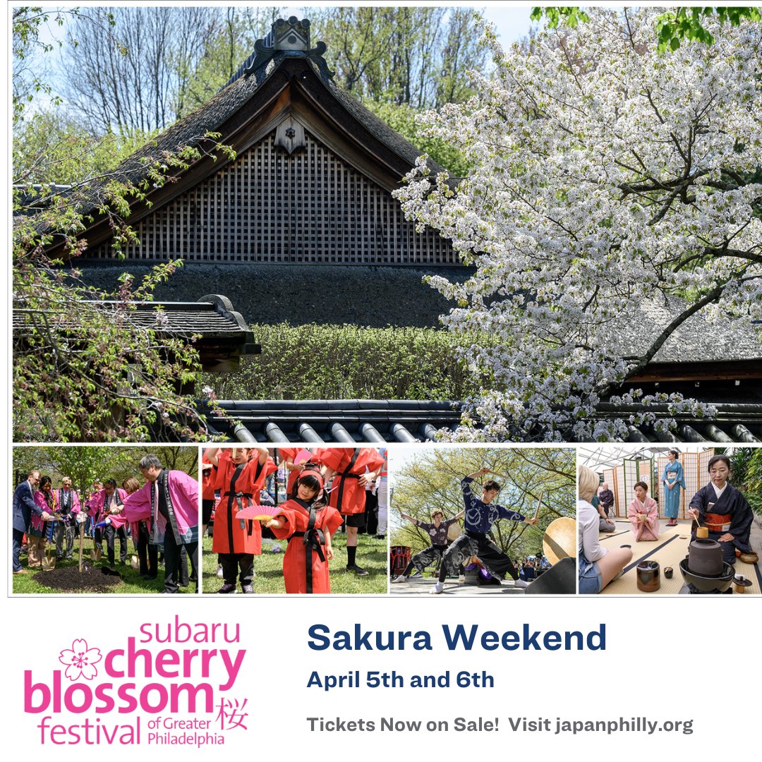 Cherry blossoms are back! 🌸 Shofuso's 2026 Subaru Cherry Blossom