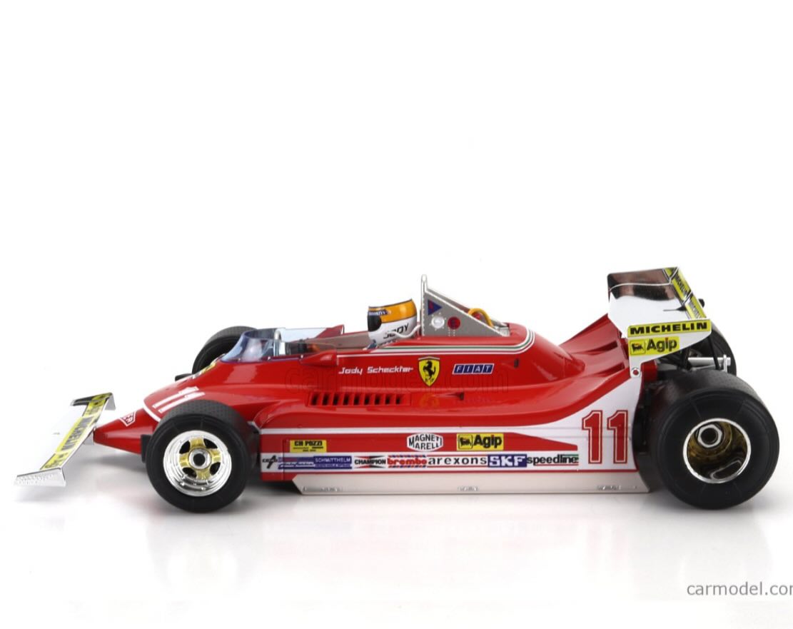 1/18 BURAGO - FERRARI F1 312T4 SHORT TAIL N 11 WINNER MONACO GP