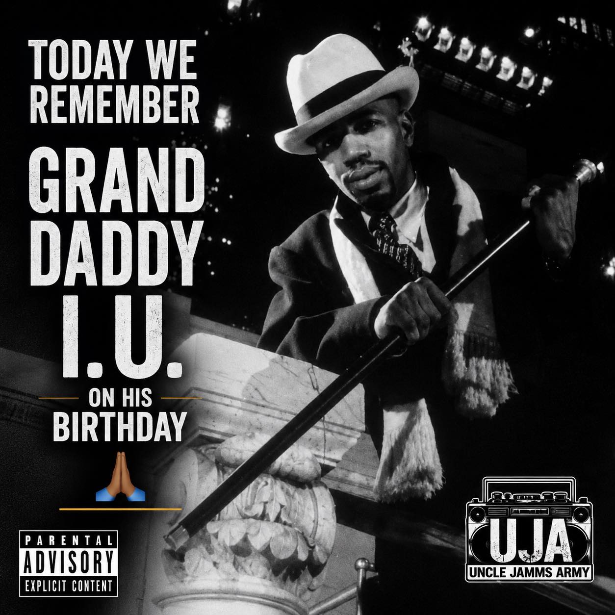 Today we remember Grand Daddy I.U. on his birthday. A Cold Chillin
