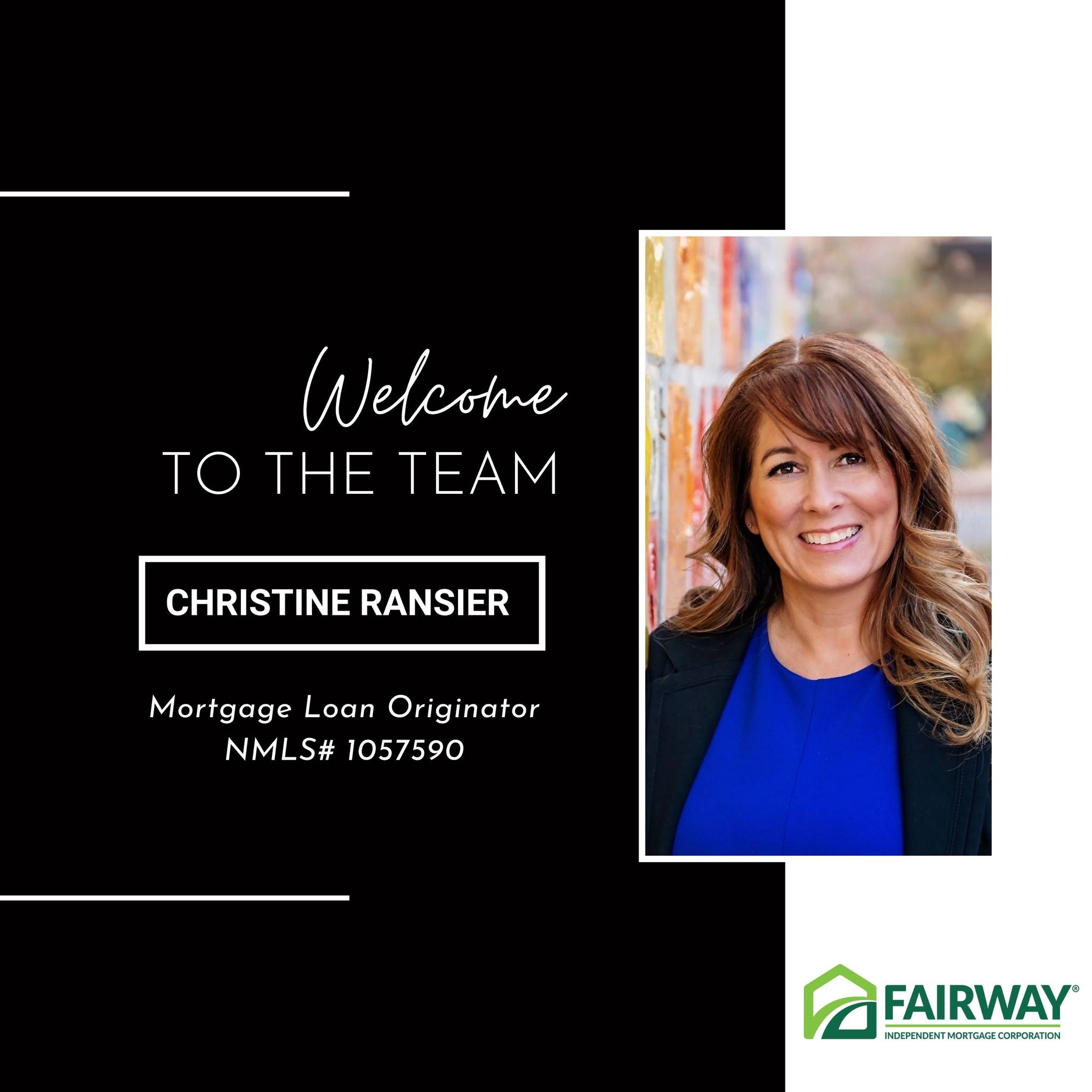 Christine Ransier - NMLS 1057590 - Fairway Home Mortgage | Grand ...