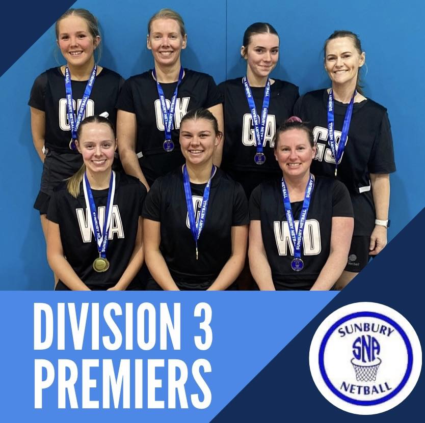 Sunbury - Congratulations to our Division Three Premiers Blackbirds who ...