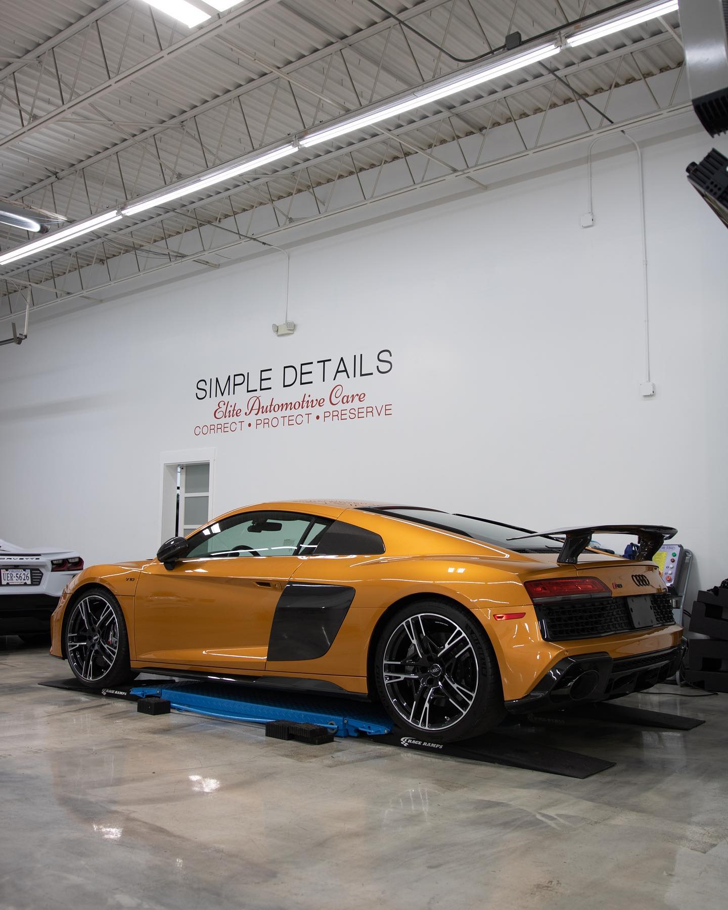 Simple Details - 🤯 The 2020 @audi R8 equipped with a BRAND...